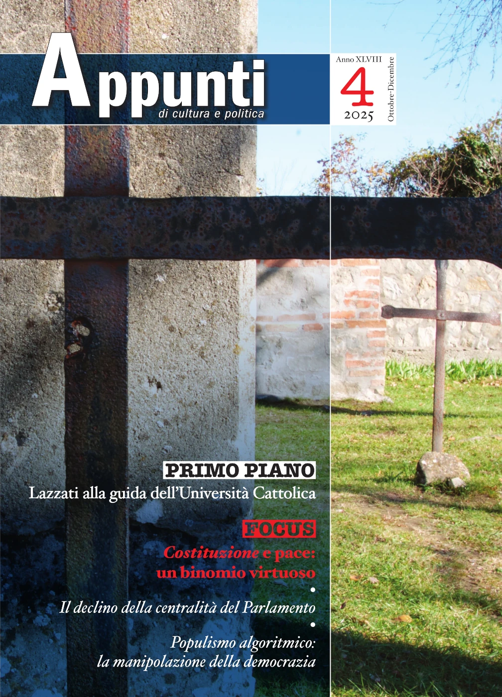 Appunti di cultura e politica - copertina numero n.4/2025